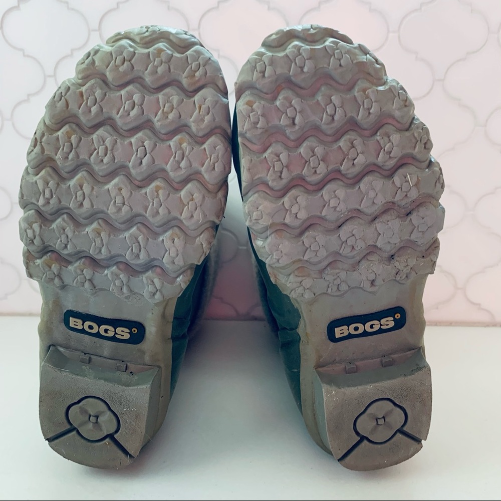 Bogs Becca Solids Waterproof Rain Boots Dive Green 6 - Picture 7 of 8